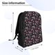 thumbnail image 4 of Disketp Daisies Flowers Mochila Unisex de Apertura Lateral Completa, Mochila para Laptop para Escuela, Trabajo y Viajes, 4 of 8