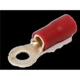 thumbnail image 1 of 50 Piece 0.25 Ring Terminal for 6-8 Gauge, Red, 1 of 1