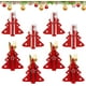 thumbnail image 1 of Bolsa para vajilla navideña, 8 piezas, porta cubiertos para árbol de Navidad, decoraciones para bolsas de cubiertos navideñas, porta cubiertos navideños, para decoración navideña, 1 of 5