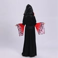 thumbnail image 3 of 5-14Y Boys Girls Halloween Costumes Kids Grim Reaper Costume Set Scary Ghost Cosplay Outfit Halloween Party Favors Gifts(Glowing Glasses Optional), 3 of 7