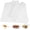 White, variant on 100 PCS Deli Paper Sheets 12x12 Inch, Unbleached Wax Paper Sheets for Food, Grease Resistant Sandwich Wrapping Paper for Cookies, Burger, Kitchen Cooking and BBQ (Brown)