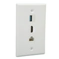 thumbnail image 4 of HD Interface Multimédia Wallplate,HD Interface Multimédia Mur Panneau de Sortie Port HD Interface Multimédia Plaque Murale Performances Fiables, 4 of 8