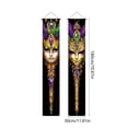 thumbnail image 3 of Cheapark Carnival Decor Party Atmospheres Hanging Flags Mardi Gras Festival Couplets Banners, 3 of 6