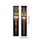 thumbnail image 3 of Decoraciones para fiestas de carnaval | Banderas y pancartas colgantes para el festival de Mardi Gras | Banderines decorativos de poliéster multicolor de 180 x 30 cm para jardín, patio o entrada, 3 of 6