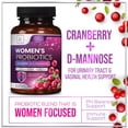thumbnail image 2 of Probiotics for Women - 60 Billion CFU - 16 Strains Women's Probiotic for pH Balance and Vaginal Support with Cranberry - Prebiotic for Women Digestive & Immune Support, Bottled In USA - 60 Capsules, 2 of 9