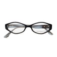 thumbnail image 2 of DANA BUCHMAN Eyeglasses SHELBY Black Ivory 51MM, 2 of 9