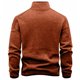 thumbnail image 3 of Kalauyu Men's Jackets Full Zip Lightweight Jacket Casual Soft Warm Coats with Pockets, 3 of 3