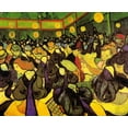 thumbnail image 2 of Van Gogh, Vincent 14x12 Gold Ornate Wood Framed with Double Matting Museum Art Print Titled - Dance Hall In Arles, 2 of 4