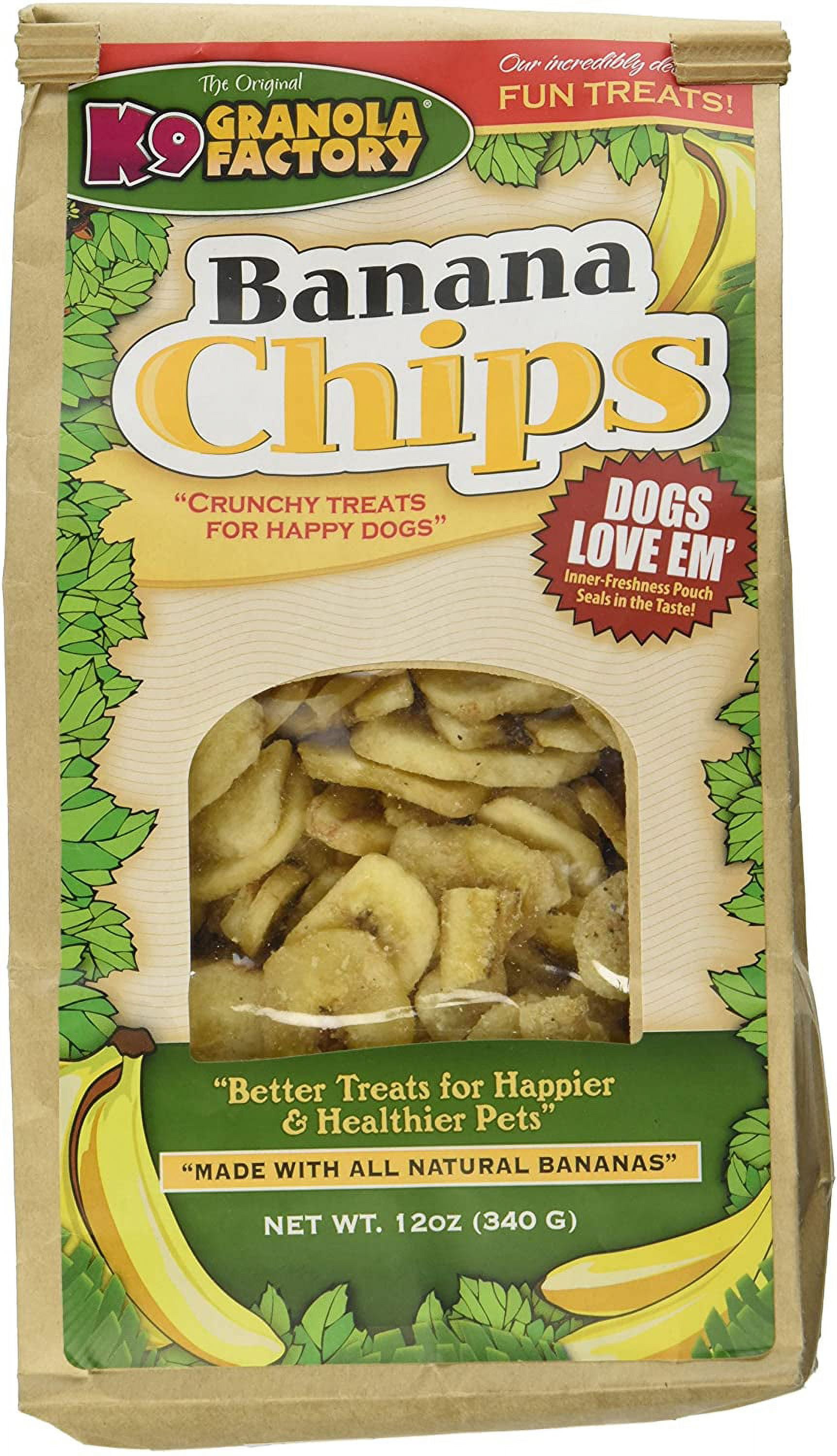 Can dogs clearance have banana chips