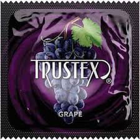 Trustex Grape Flavored Latex Condom