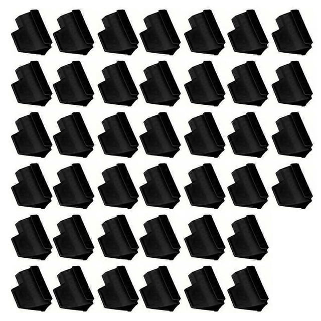 40pc Magnetic Wrench Organizer Sturdy Tool Storage Shelf Black