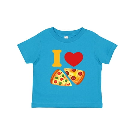 

Inktastic I Love Pizza Gift Toddler Boy or Toddler Girl T-Shirt