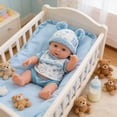 thumbnail image 6 of Yunuuuoa Interactive Talking Baby Doll with Sound & Accessories, Soft Cuddly Toy for Pretend Play, Gift for s, 12-inch Realistic Doll Set with Movable Limbs, 6 of 6