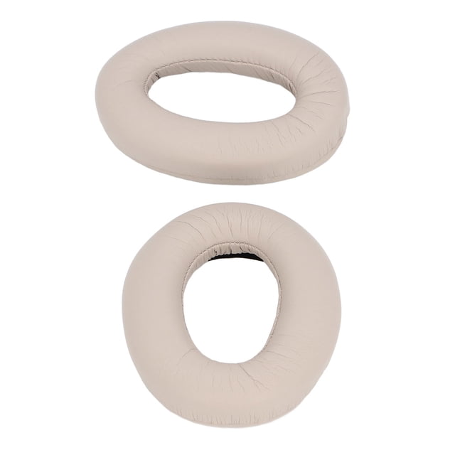 Almohadillas De Repuesto Para Auriculares WH-1000XM2 MDR-1000X, Almohadillas Con Cuero Más Suave De Alta Densidad, Espuma Viscoelástica Con Aislamiento De Ruido