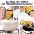thumbnail image 7 of Pofeuu Honeycombs Print Thickened Mini Silicone Oven Mitts Heat Resistant, Rubber Oven Mitt Gloves, Finger Pinch Grips, Pot Holder, Silicone Potholder, 7 of 7