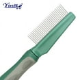 thumbnail image 7 of Dog Comb Cat Comb Removing Matted Fur Comb Grooming Comb with Metal Fine Teeth Handle, 7 of 7