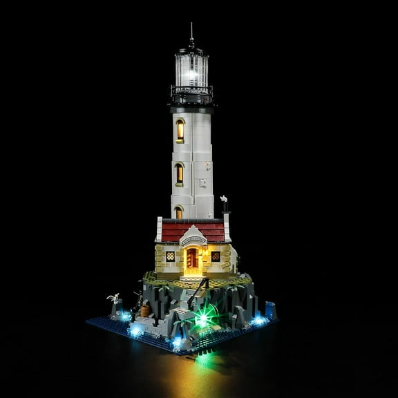 LED Light for Lego-21335 Ideas Motorized Lighthouse Building Blocks Model (Lego Set NOT Included)