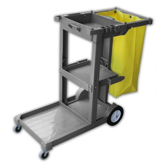 Janitor Cart - Gray