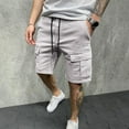 thumbnail image 2 of zuwimk Mens Shorts,Men's Force Relaxed Fit Ripstop Cargo Work Short Gray,3XL, 2 of 5