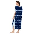 thumbnail image 3 of Layla Women’s Sleepwear 46” Knit Caftan, XS-5X, 3 of 6