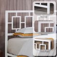 thumbnail image 3 of Queen Bed Frame with Headboard (Queen,White), 3 of 6