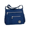 thumbnail image 5 of Nylon Handbag Casual Tote Bag Adjustable Strap Womens Shoulder Bag Pouch Dark Blue, 5 of 9