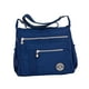 thumbnail image 5 of Bolso de hombro para mujer, bandolera, bolso de mano para mujer, suave, impermeable Azul oscuro, 5 of 9
