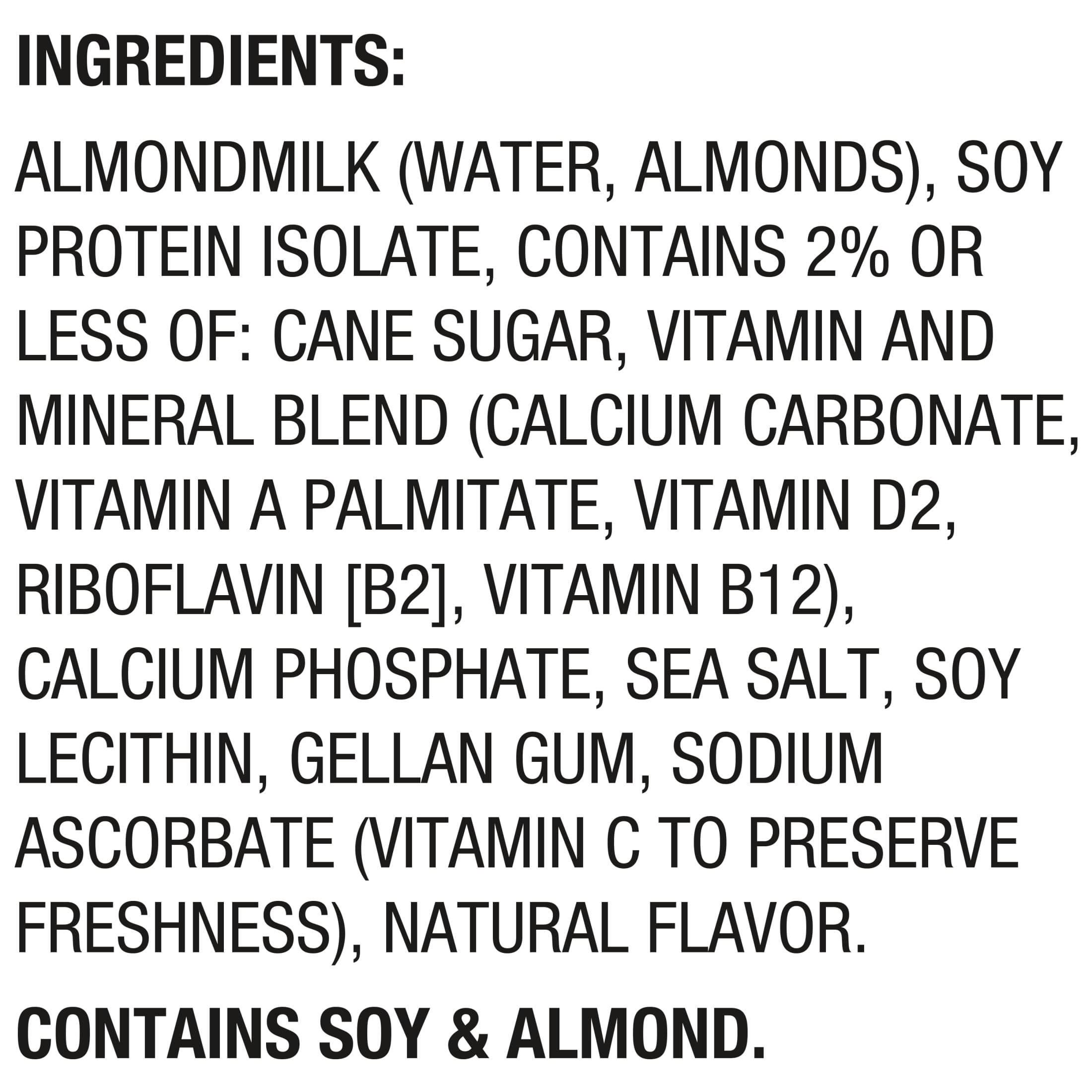Silk Dairy Free, Gluten Free, Original Protein Almond Milk, 59 fl oz Carton