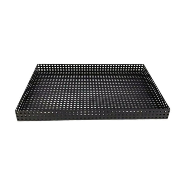 Bandeja para servir, bandeja decorativa, organizador de almacenamiento de escritorio, bandeja de maquillaje, bandeja de comida para baño, dormitorio, Pequeño