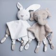 thumbnail image 3 of Edredón de peluche de conejito para bebé, juguete suave para dormir, toalla calmante, 0 a 12 meses, 3 of 5