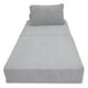 thumbnail image 4 of Sofá Cama Individual Plegable + Cojín Espacio Optimizado Silver, 4 of 7