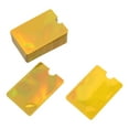 thumbnail image 1 of 100 Uds fundas de bloqueo de tarjetas papel de aluminio prevención magnética tarjeteros antidesmagnetización dorados, 1 of 5