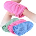 thumbnail image 1 of 3 uds guantes de baño para adultos mitones ducha baño piel cara lavado corporal masaje lufa exfoliante Spa Mitt (Color aleatorio), 1 of 5