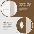 thumbnail image 6 of Behind The Door Storage 5 Tiers Narrow Wall Shelf, Space-Saving Behind Door Storage, Slim Metal Shelf for Kitchen Bathroom Living Room, 6 of 8