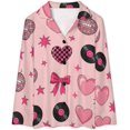thumbnail image 4 of Top-kevin Women's Pajama Sets Leopard Floral Pattern Long Sleeve Lounge Sets Pjs Sleepwear with Pockets, 4 of 12
