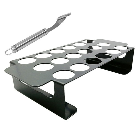 Chili Grill Barbecue Chicken Rack for Oven Jalapenos Grills Hot Peppers Silver