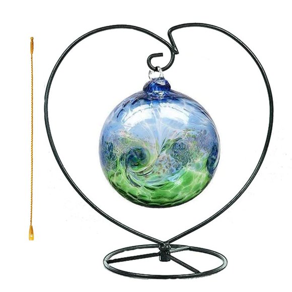 Swiftion Ornament Display Stand with 1 Rope String Holder Home Wedding Decoration Rack (1 Heart)