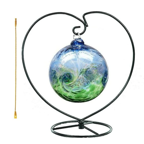 Swiftion Ornament Display Stand with 1 Rope String Holder Home Wedding Decoration Rack (1 Heart)
