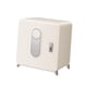 thumbnail image 3 of Caja de seguridad con combinación y cerradura, elegante, multiusos, portátil y segura. Blanco, 3 of 8