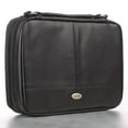 thumbnail image 4 of Two-fold Black Faux Leather Organizer Bible Cover, 4 of 6