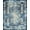 Blue Multi, Pattern 2, variant on ODIKA Pvc Abstract Bottom Brushstroke Watercolor Contemporary Splicing for Home Office, Gaming Room, Under Desk, Non-Slip Chair-Friendly