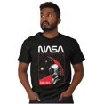 thumbnail image 4 of NASA Worm Logo Outer Space Astronaut Men's Graphic T Shirt Tees Brisco Brands S, 4 of 4