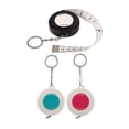 thumbnail image 1 of Measuring Tape, Lightweight Cloth Measuring Tape 3 Pcs Multipurpose Portable Retractable Double Sided  For Waist Measurement For Sewing, 1 of 8