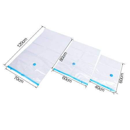 

Vacuum Storage Bags Storing Garment Reusable Seal Organizer Bag 20-80pcs