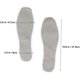 thumbnail image 2 of Plantillas térmicas de turmalina autocalentables Insertos para zapatos Cojín para pies recortable más cálido Plantillas de masaje Cojín para zapatos calientes (Blanco) esquí esquí Gafas de esquí, 2 of 5
