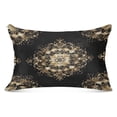 thumbnail image 3 of Pillow Case Plush Pillow Design Gold Blossom Pattern Case standard size/King size/Queen size Bed Pillow Pillowcases, 3 of 9