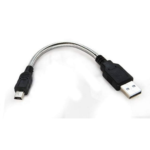 Mini USB Flexible Flexible Synchronisation de Charge de Données Flex - Mini Extension Cable pour Tous les Mini Appareils USB - Idéal pour la Flexion d'Une Webcam (W / Mini USB)