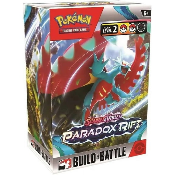 Scarlet  Violet: Paradox Rift - Build  Battle Box Display