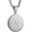 Chain Gold, variant on Men Women Prayer Necklace Stainless Steel Praying Hand Coin Medal Pendant Chain-Praying Hand Gray