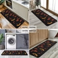 thumbnail image 6 of Spooky Halloween Faces Pattern Kitchen Rug Mat,Kitchen Runner Rugs Non Skid Washable,Decorative Kitchen Floor Mats for Kitchen,Sink,Laundry,17"x47.2", 6 of 7